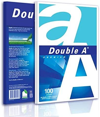 A4 Size Premium Printer Paper - Great for Printing Professional Documents - 21 lb - 8.3" x 11.7" (100 Sheets, White)